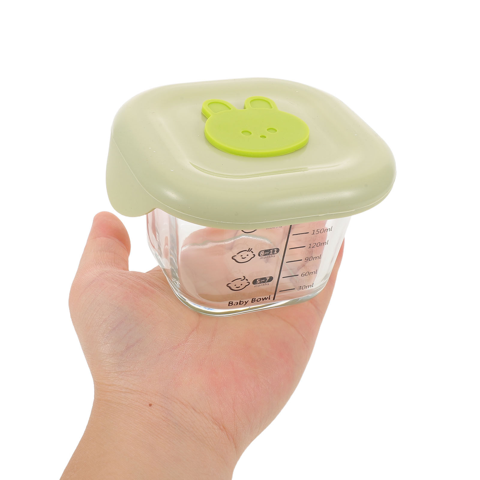 Baby Food Jars With Lids - 2 Buah Wadah Penyimpanan Makanan Bayi,