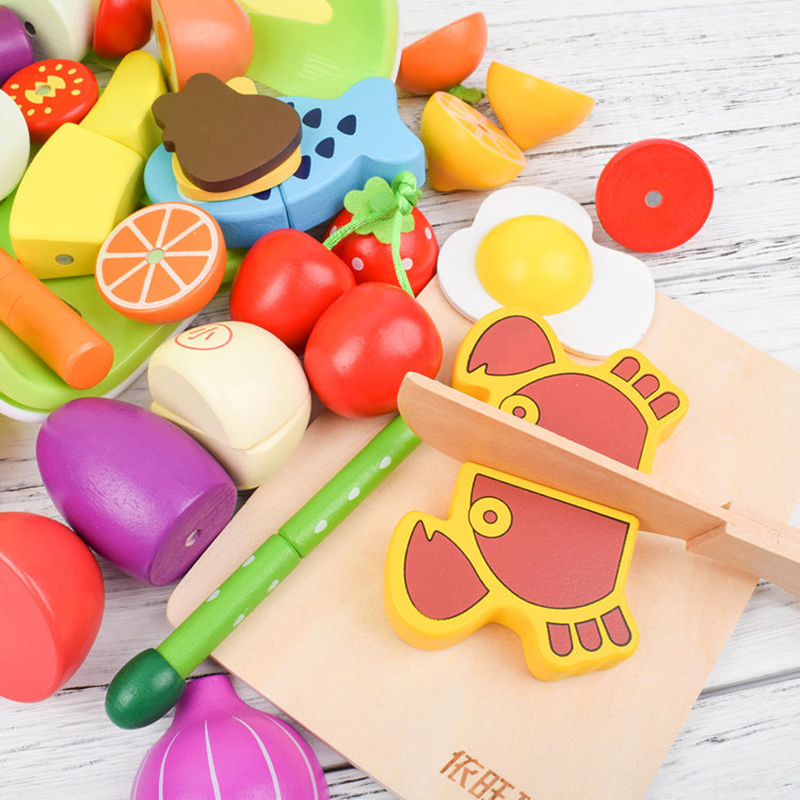 1PCS Mainan Kayu Magnetik Pemo - Baby Food Vegetables ulasan dan harga