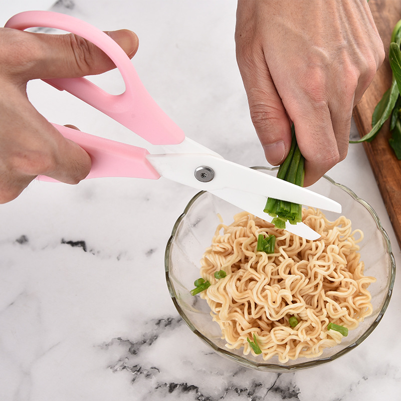 Gunting Pisau Tajam Keramik Zi - Baby Food Scissors ulasan dan harga