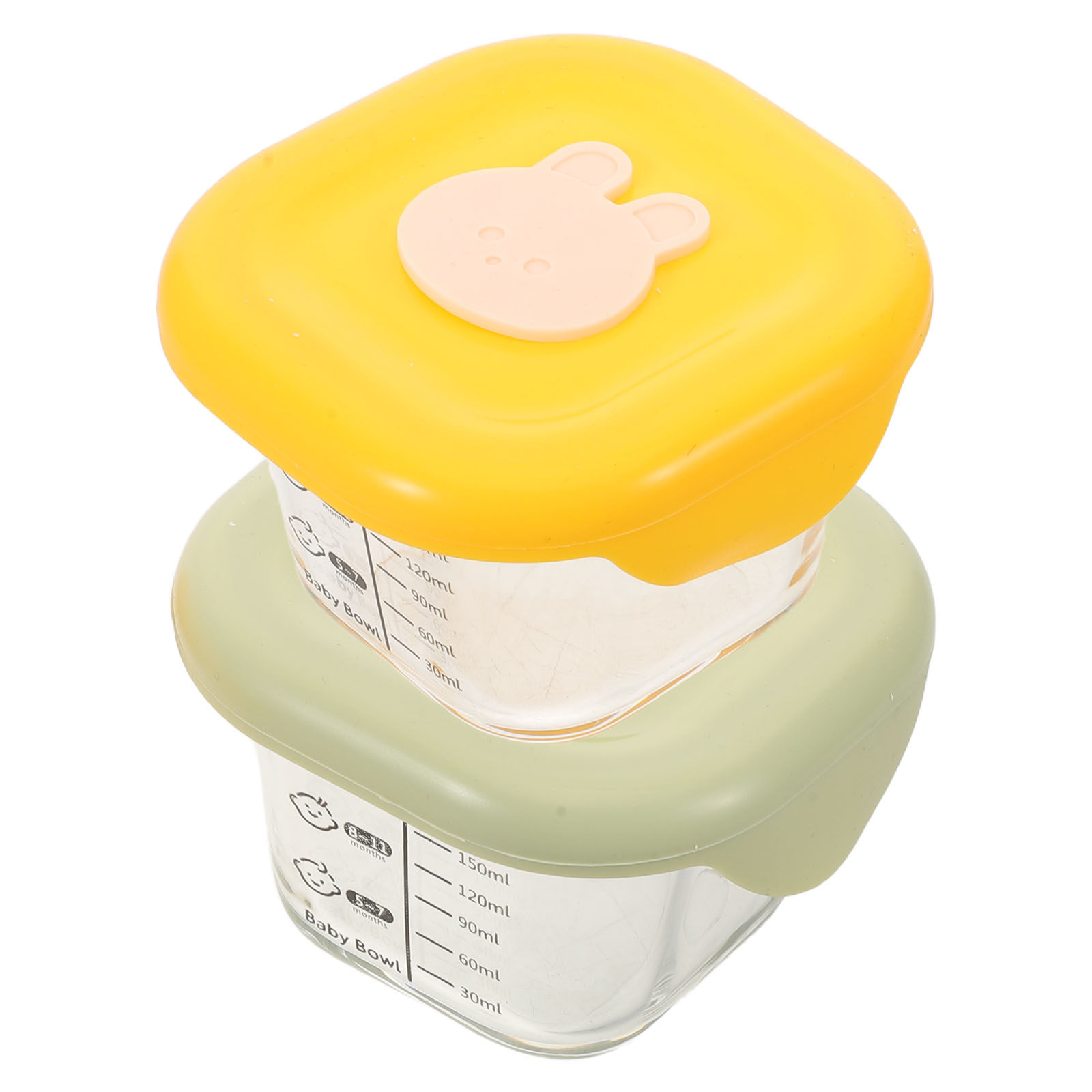 2 Buah Wadah Penyimpanan Makan - Baby Food Jars With Lids ulasan dan harga
