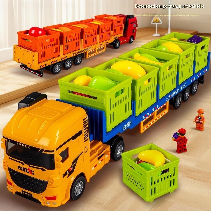 【BS】Truk Transportasi Buah dan - Baby Food Vegetables ulasan dan harga