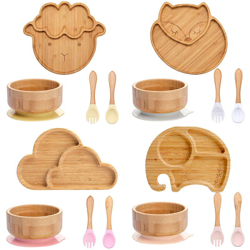 4 Buah Peralatan Makan Anak-an - Baby Food Menu ulasan dan harga